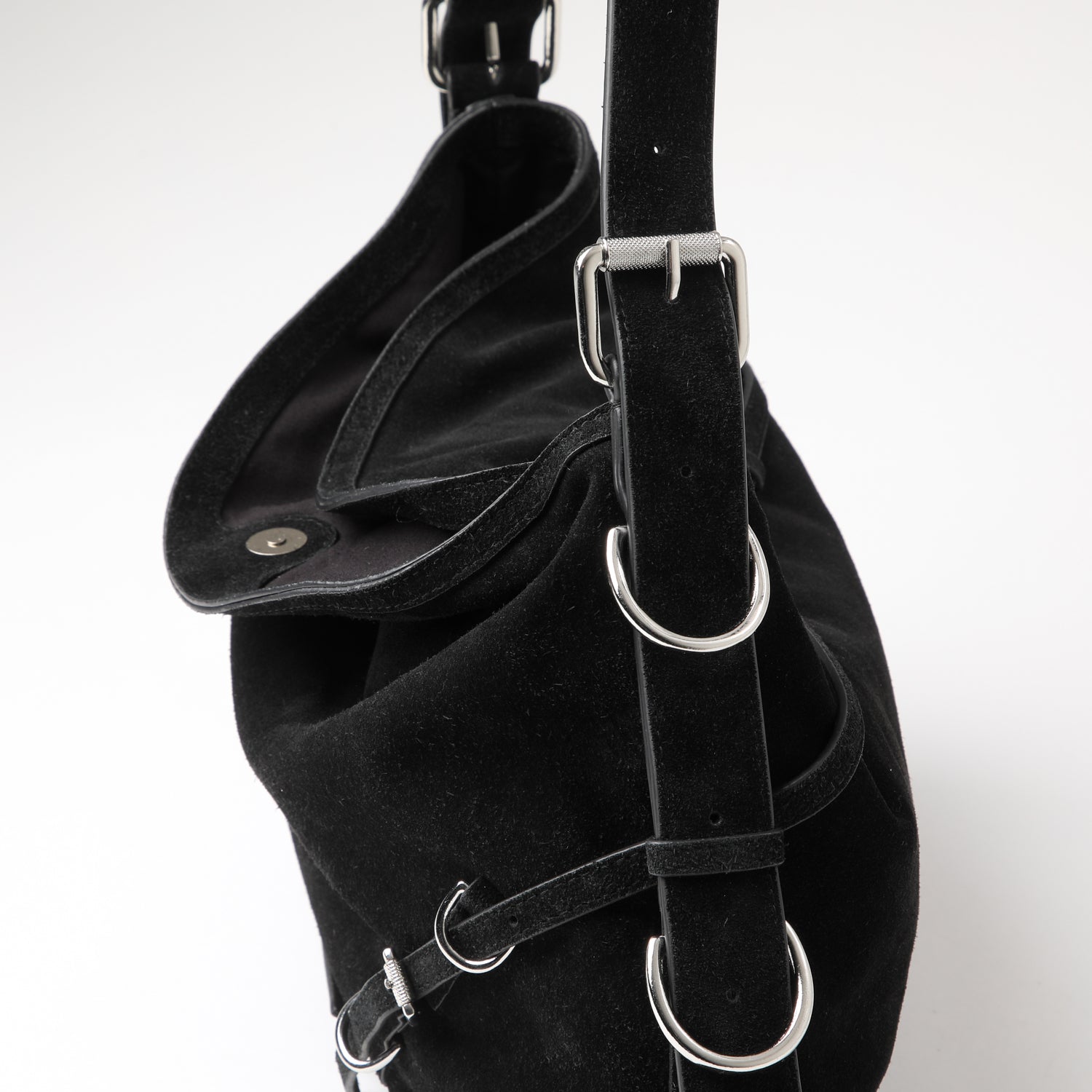 Cartera Venice Suede Black