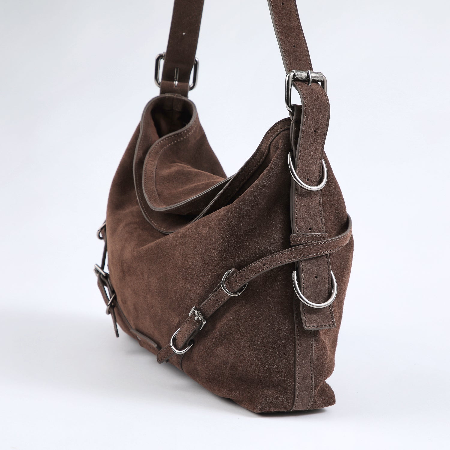 Cartera Venice Suede Brown