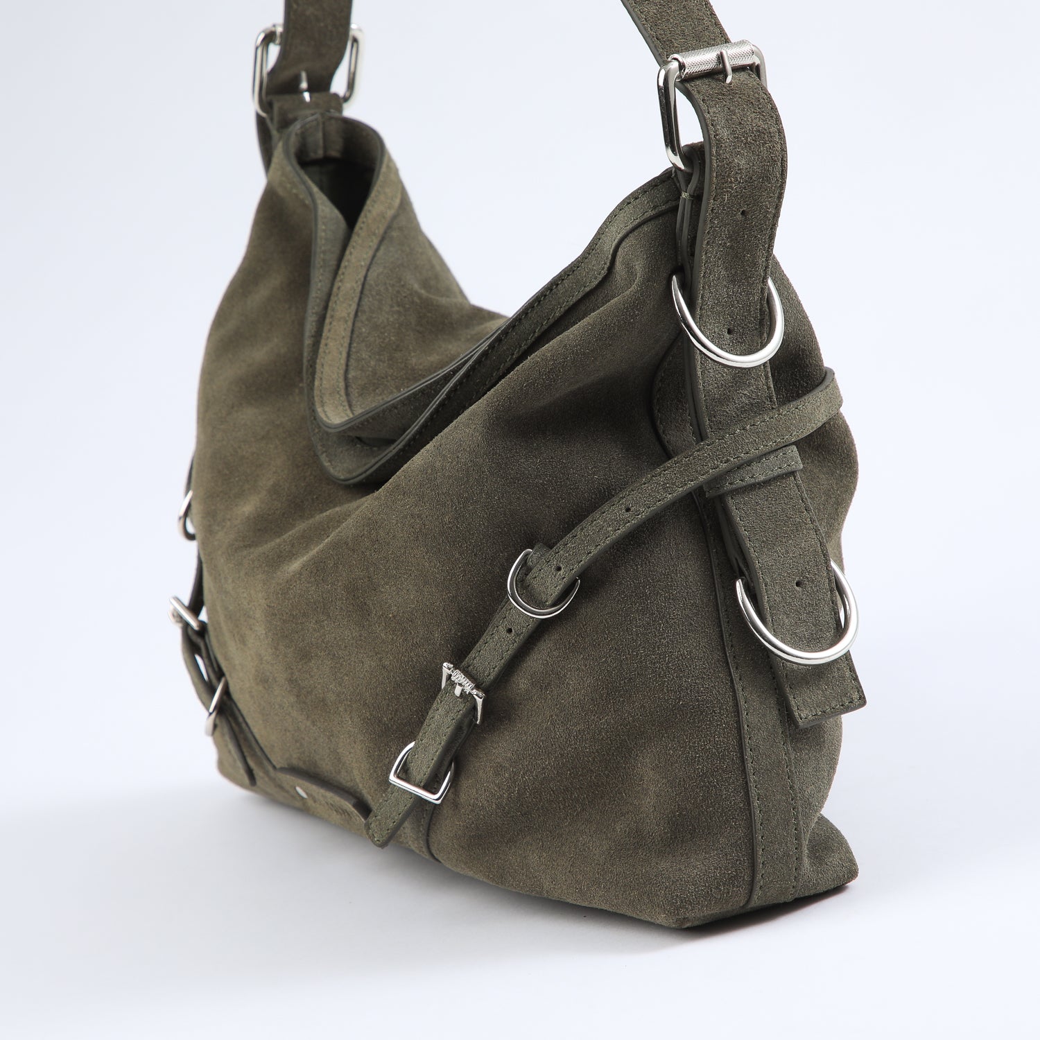 Cartera Venice Suede Olive